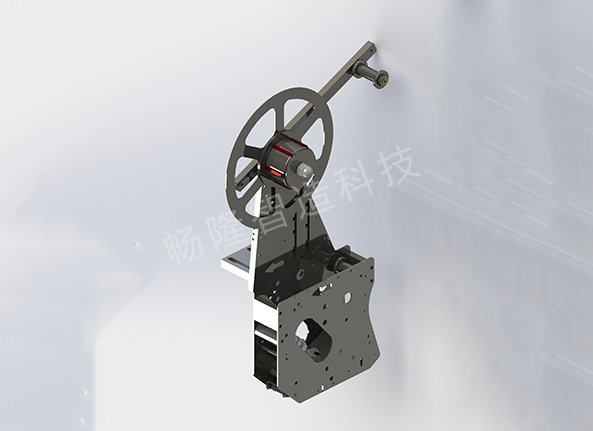 貼雙面膠機(jī)機(jī)頭設(shè)計(jì)